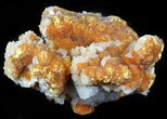 Barite On Orpiment From Peru - Collector Specimen #45703-2